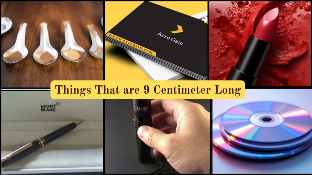 Things That are 9 Centimeters Long